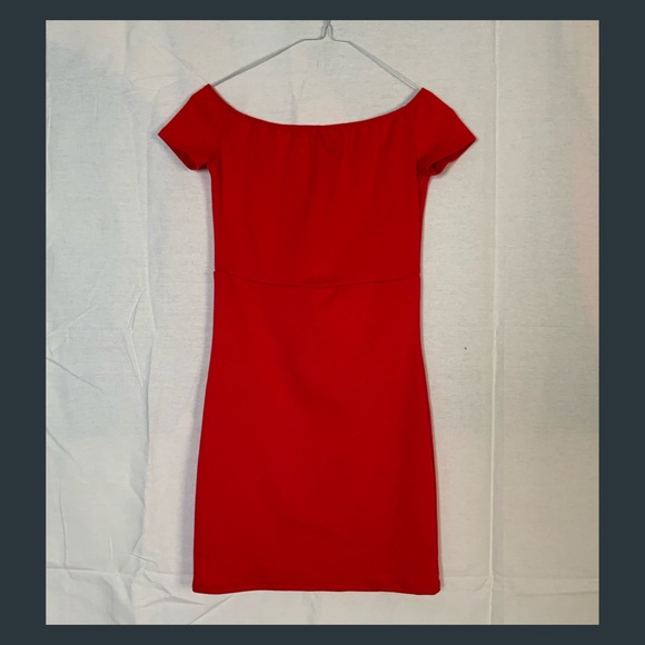 50s Style Off Shoulder Dress - Picture 2 of 2